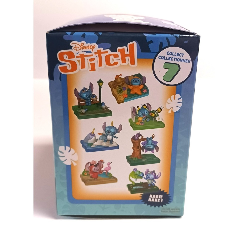 Disney Stitch Goes Wild Scene Setter Angel Flamingo Figure Just Play Happy Haul - Picture 15 of 15
